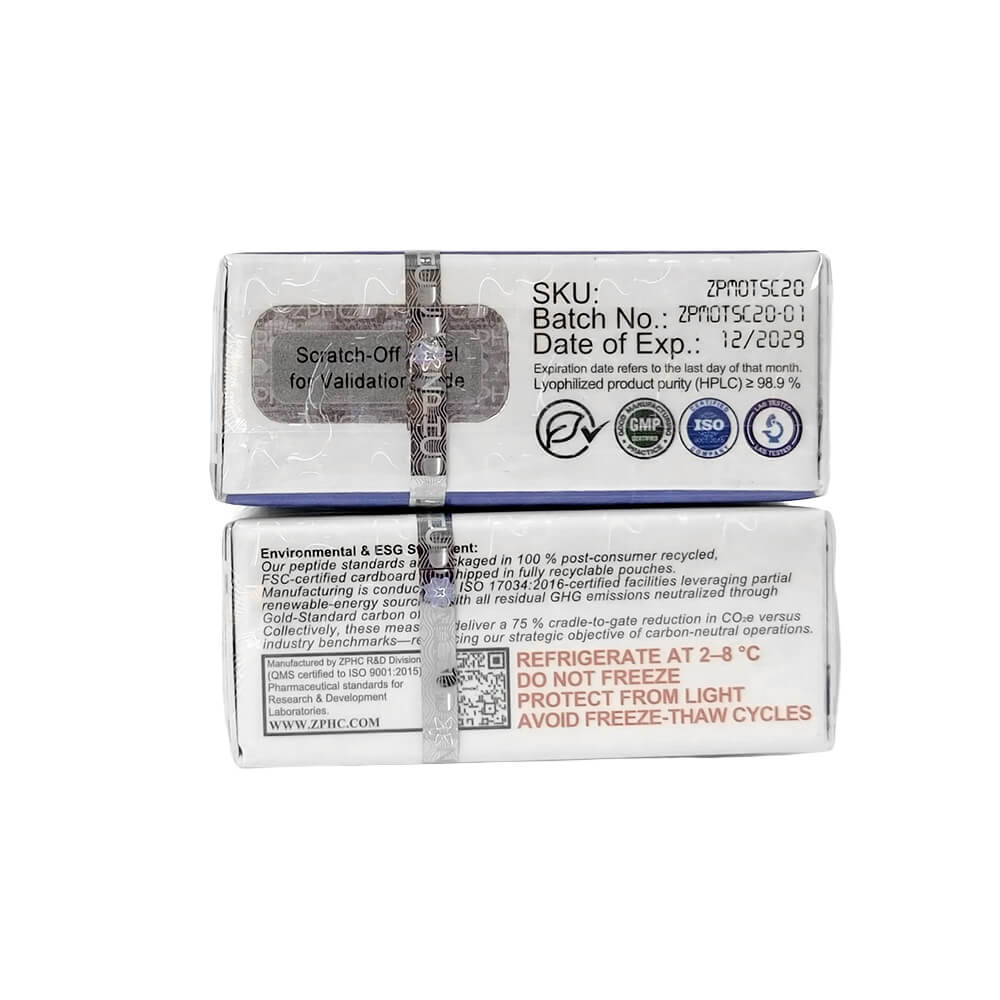 MOTS-c بتركيز إجمالي 20 mg — صورة 4